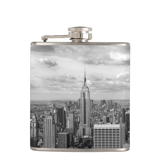 New York Flachmann (Vorderseite)