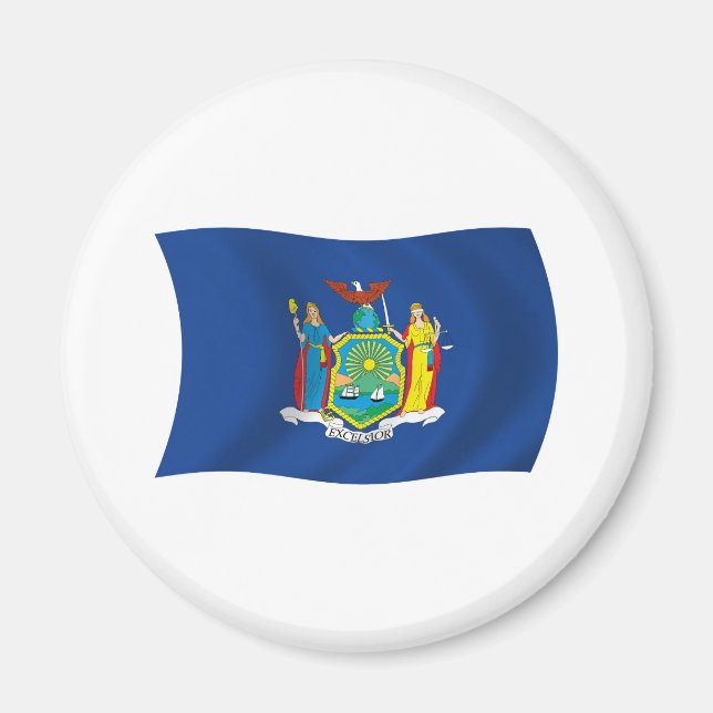 New York Flag Magnet (Vorne)