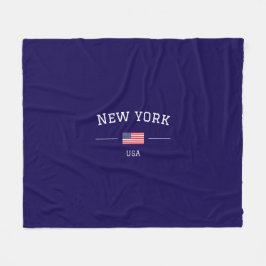 New York Fleecedecke