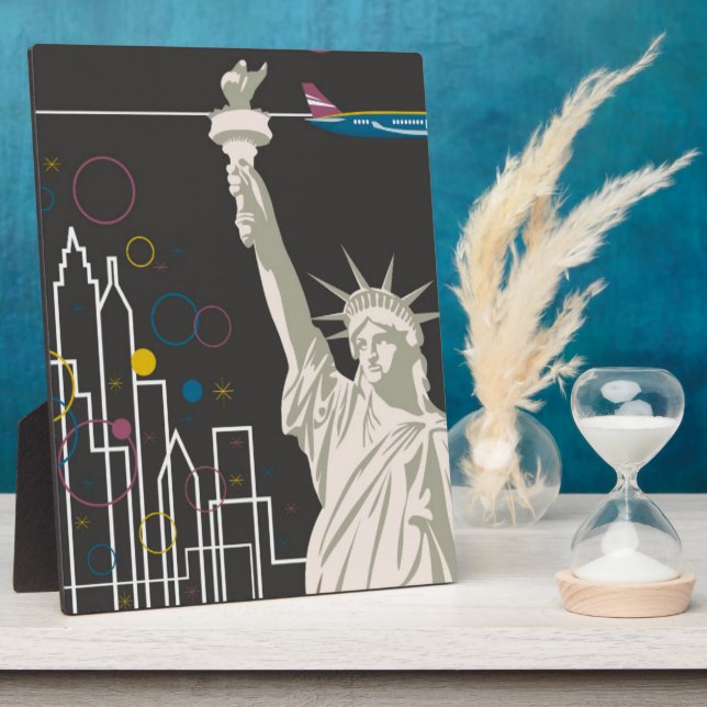 New York Fotoplatte (Seite)