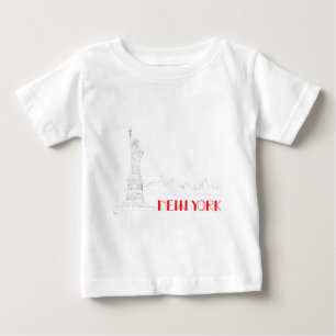 New York, Freiheitsstatue Cool Baby T-shirt