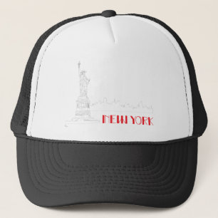 New York, Freiheitsstatue Cool Truckerkappe