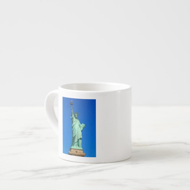 New York, Freiheitsstatue Espressotasse (Vorderseite Links)