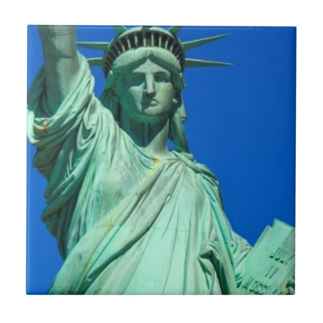 New York, Freiheitsstatue Fliese (Vorderseite)