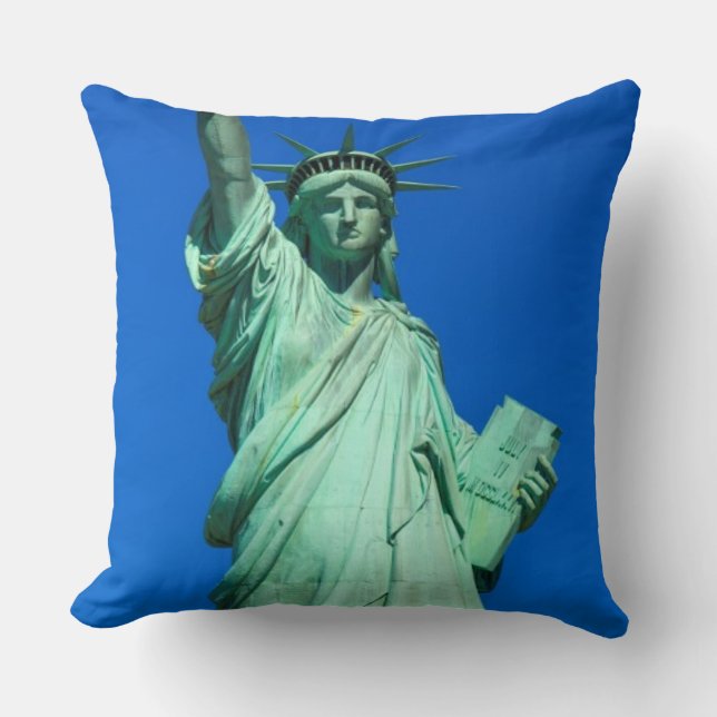 New York, Freiheitsstatue Kissen (Vorderseite)