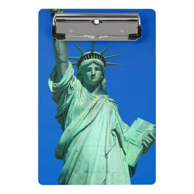New York, Freiheitsstatue Mini Klemmbrett (Vorderseite)