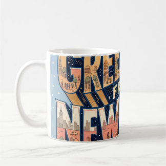 New York Freiheitsstatue Postkarten Kunst Kaffeetasse
