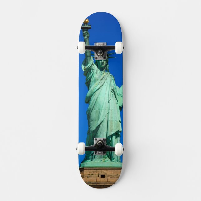 New York, Freiheitsstatue Skateboard (Vorderseite)