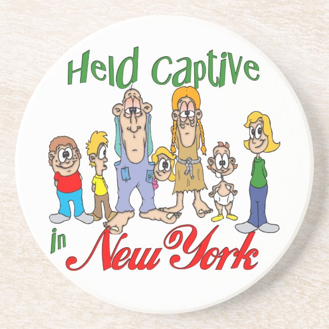 New York Funny Trailer Park Dessous de verre Sands (Devant)