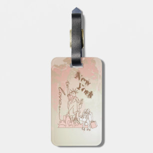 New York Gepäckanhänger