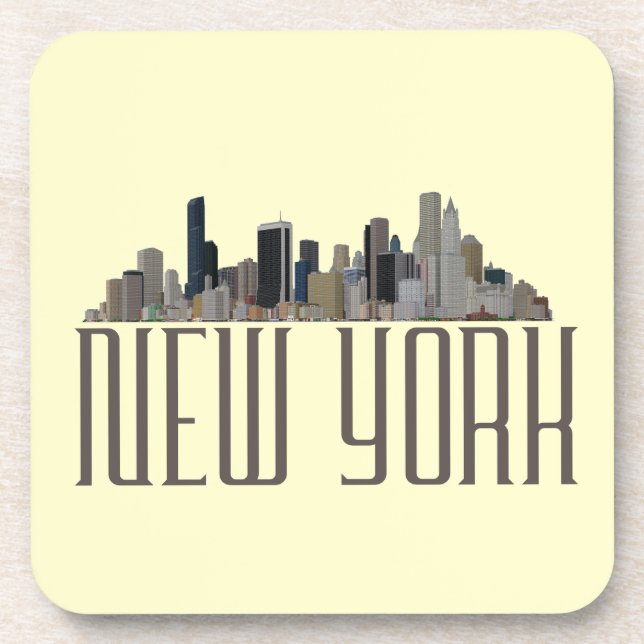 NEW YORK GETRÄNKEUNTERSETZER (Vorderseite)