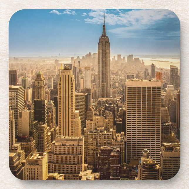 New York Getränkeuntersetzer (Vorderseite)