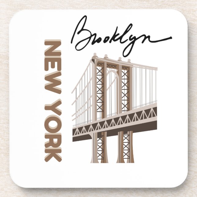 NEW YORK GETRÄNKEUNTERSETZER (Vorderseite)