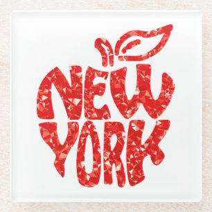 NEW YORK GLASUNTERSETZER