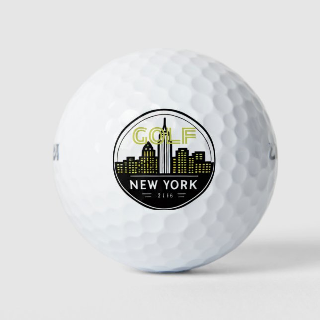 NEW YORK GOLF GOLFBALL (Vorderseite)