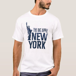 New York   große Apple T-Shirt
