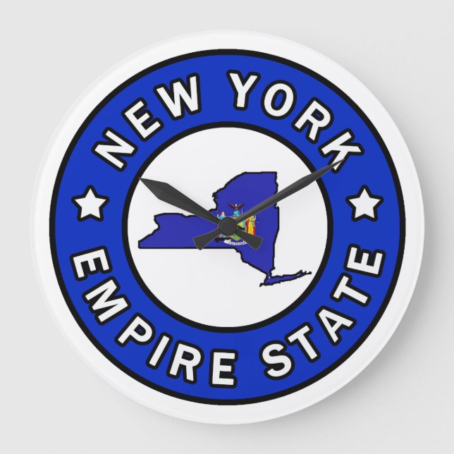 New York Große Wanduhr (Vorderseite)