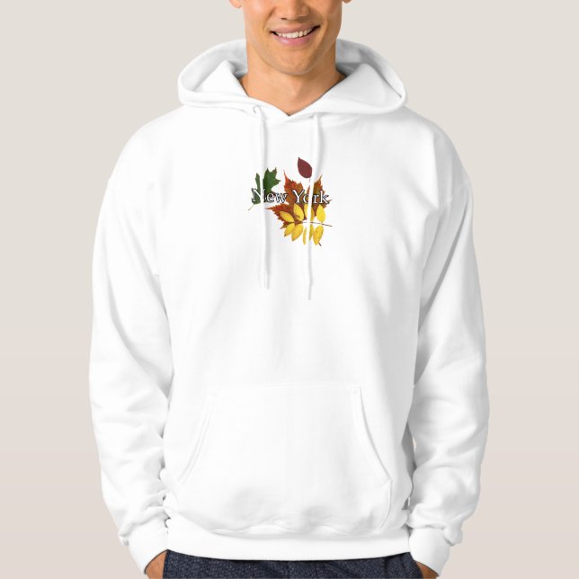 NEW YORK-HERBSTFARBEN HOODIE (Vorderseite)