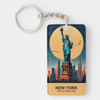 New York: Herz der amerikanischen Geschichte Schlüsselanhänger