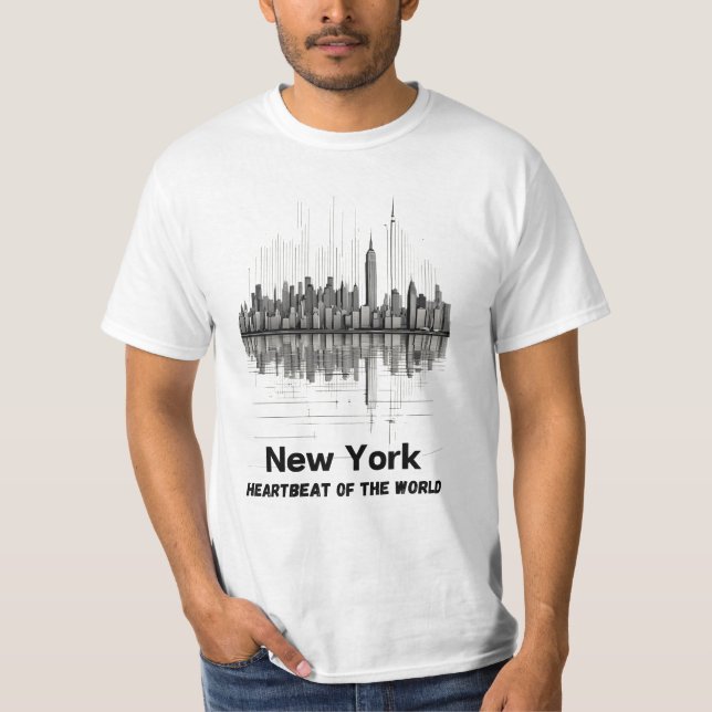 New York: Herzschlag der Welt T-Shirt (Vorderseite)