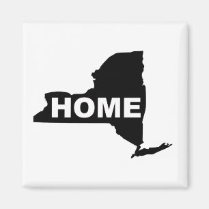 New York Home Magnet Frigo Réfrigérateur État
