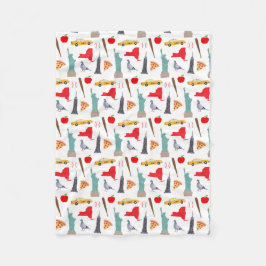 New York Icons Fleecedecke