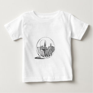 New York in einer Glaskugel Baby T-shirt
