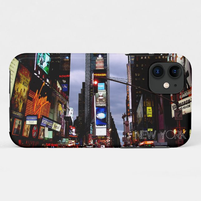 New York iPhone 5 Case Times Square Souvenirs (Rückseite (Horizontal))