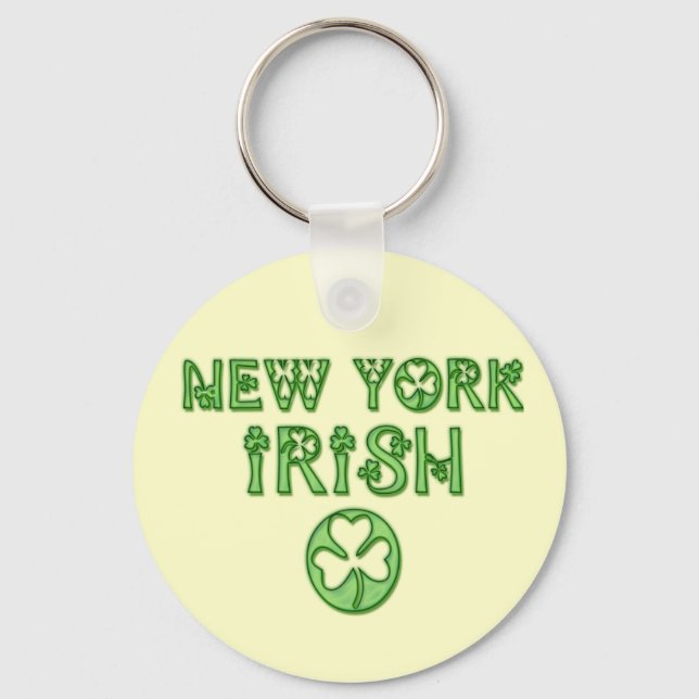 New York Irish Schlüsselanhänger (Vorderseite)