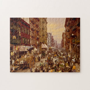 New York - Jahre vergangen circa 1891.