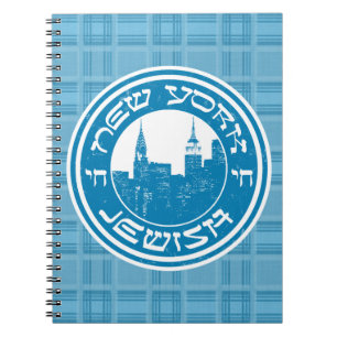 New York Judisch Notepad Notizblock