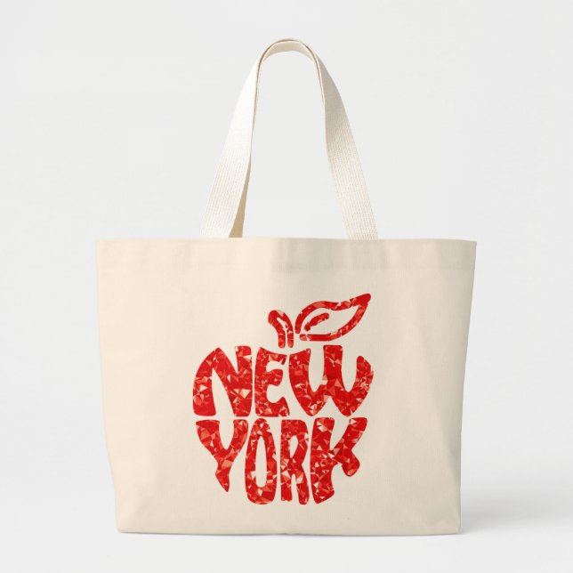 NEW YORK JUMBO STOFFBEUTEL (Vorne)