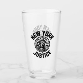 New York Justice, New York Strong Glas