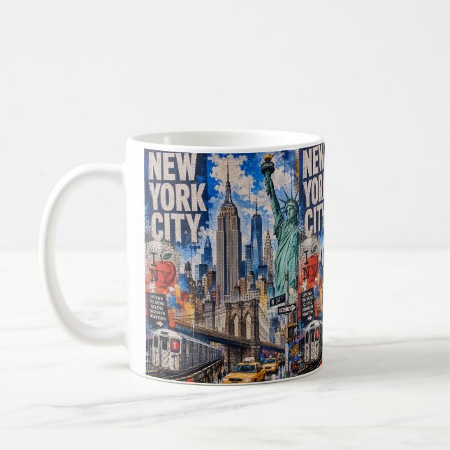 New York Kaffeetasse (Links)