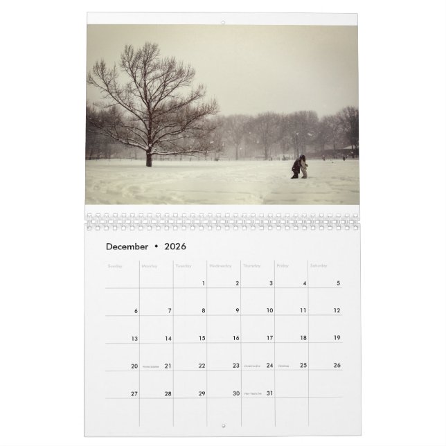 New York Kalender (Dez 2026)