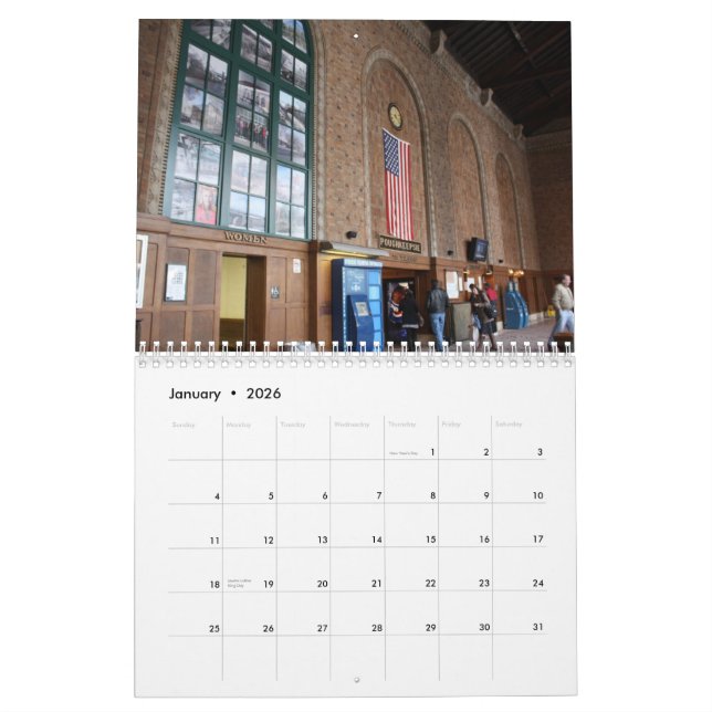 New York Kalender (Jan 2026)