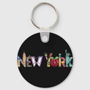 New York keychain Schlüsselanhänger