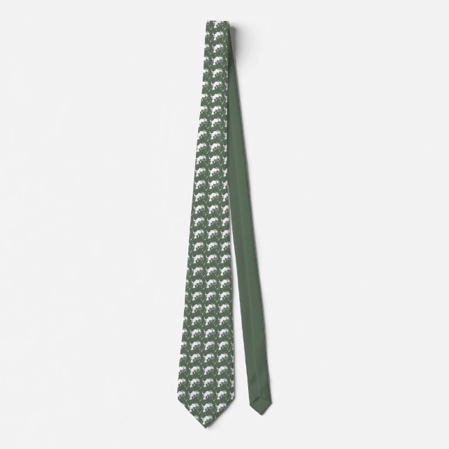 New York Krawatte NYC Bull Statue Souvenir Necktie (Vorderseite)