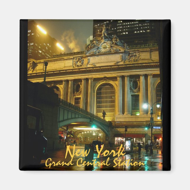 New York Kühlschrankmagnet Grand Central Souvenirs (Vorne)