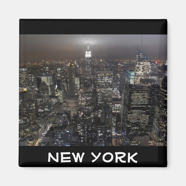 New York Kühlschrankmagnet NY Souvenir Magnet (Vorne)