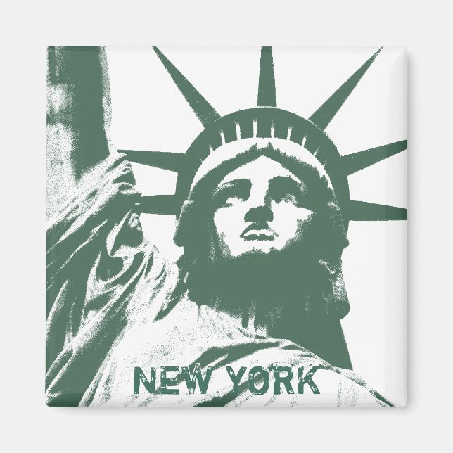 New York Kühlschrankmagnet NY Souvenir Magnet (Vorne)