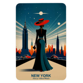 New York: Land der Naturwunder flexibel Magnet