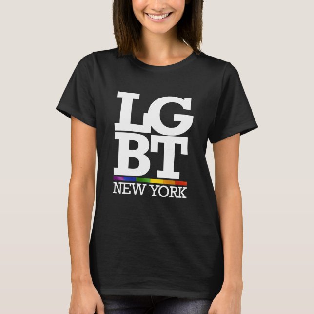 NEW YORK LGBT -- .png T-Shirt (Vorderseite)
