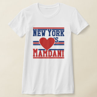 New York liebt Bürgermeister Zohran Mamdani NYC T-Shirt