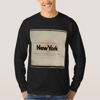 New York Limited Edition Inspiriert durch Poster d T-Shirt