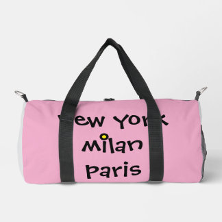 New York Londres Milan Ibiza Duffle Travel Gym Sac