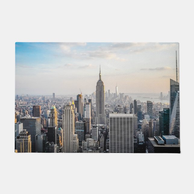 New York Manhattan City Fußmatte (Vorderseite)