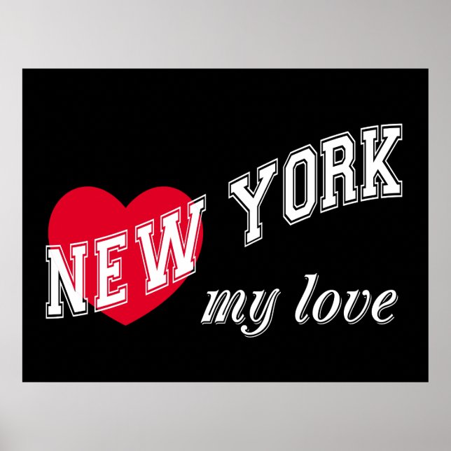 New York meine Liebe Poster (Vorne)