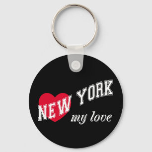 New York meine Liebe Schlüsselanhänger