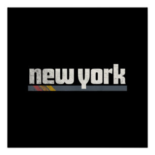 New York Men Women Gift Poster